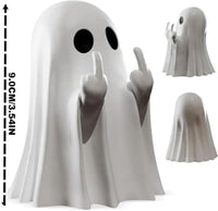 Halloween Middle Finger Love Ghost Ornaments