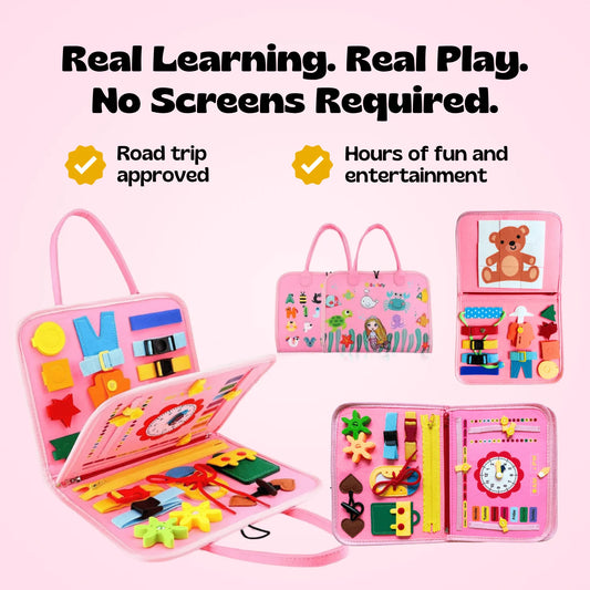 Marrygif™ Montessori Busy Board