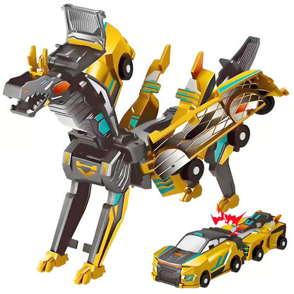 🎁Children's Day Special✨ Collision Transforming Dragon Car Toy