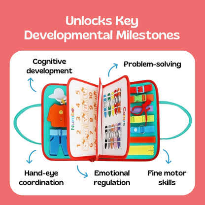 Marrygif™ Montessori Busy Board