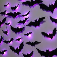 Transform your Halloween scene with the 3D Bat Design LED