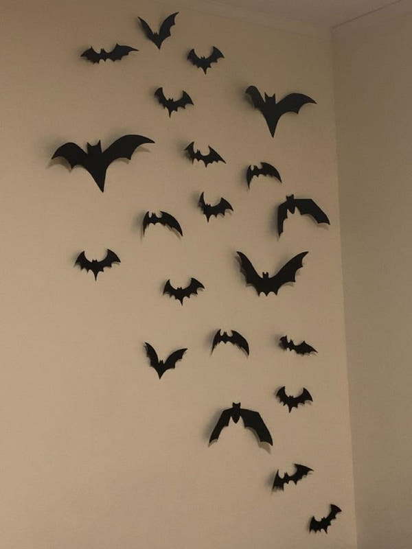 Transform your Halloween scene with the 3D Bat Design LED