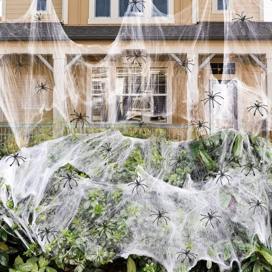 Halloween Spider Webs  Decor Indoor and Outd