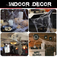 Halloween Spider Webs  Decor Indoor and Outd