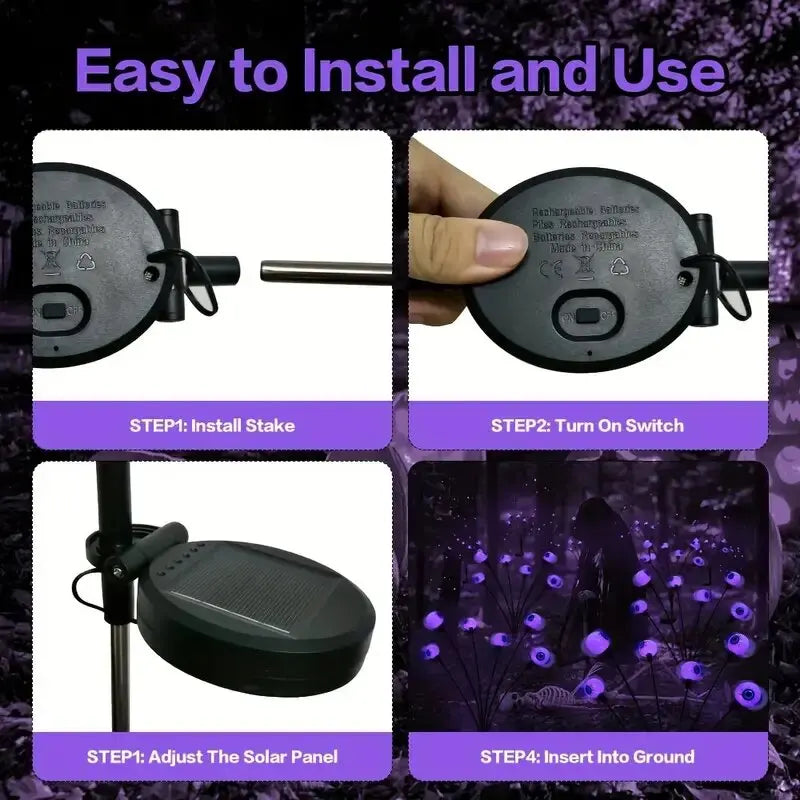 Halloween  Eyeball Lights,Outdoor Firefly