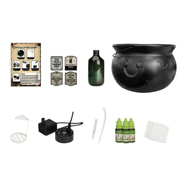 Halloween Decor with Magic Floating Potion Bottles & Diffuser