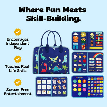 Marrygif™ Montessori Busy Board