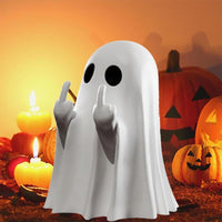 Halloween Middle Finger Love Ghost Ornaments