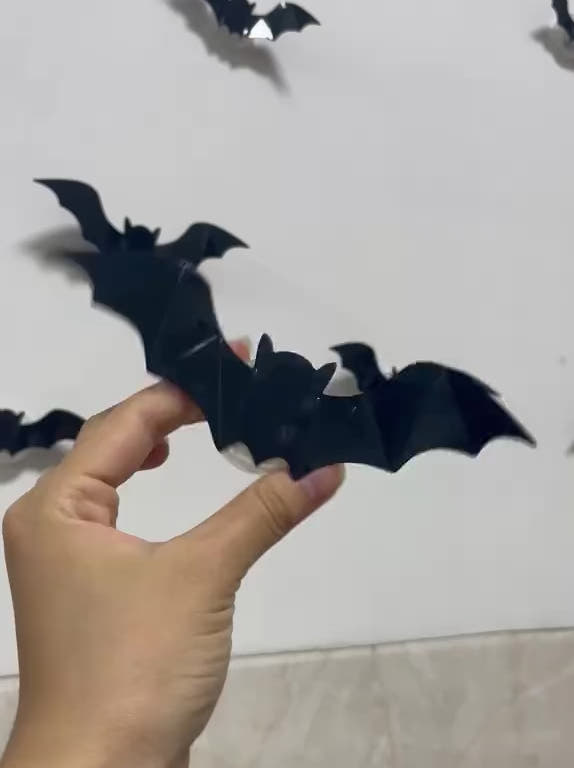 Transform your Halloween scene with the 3D Bat Design LED